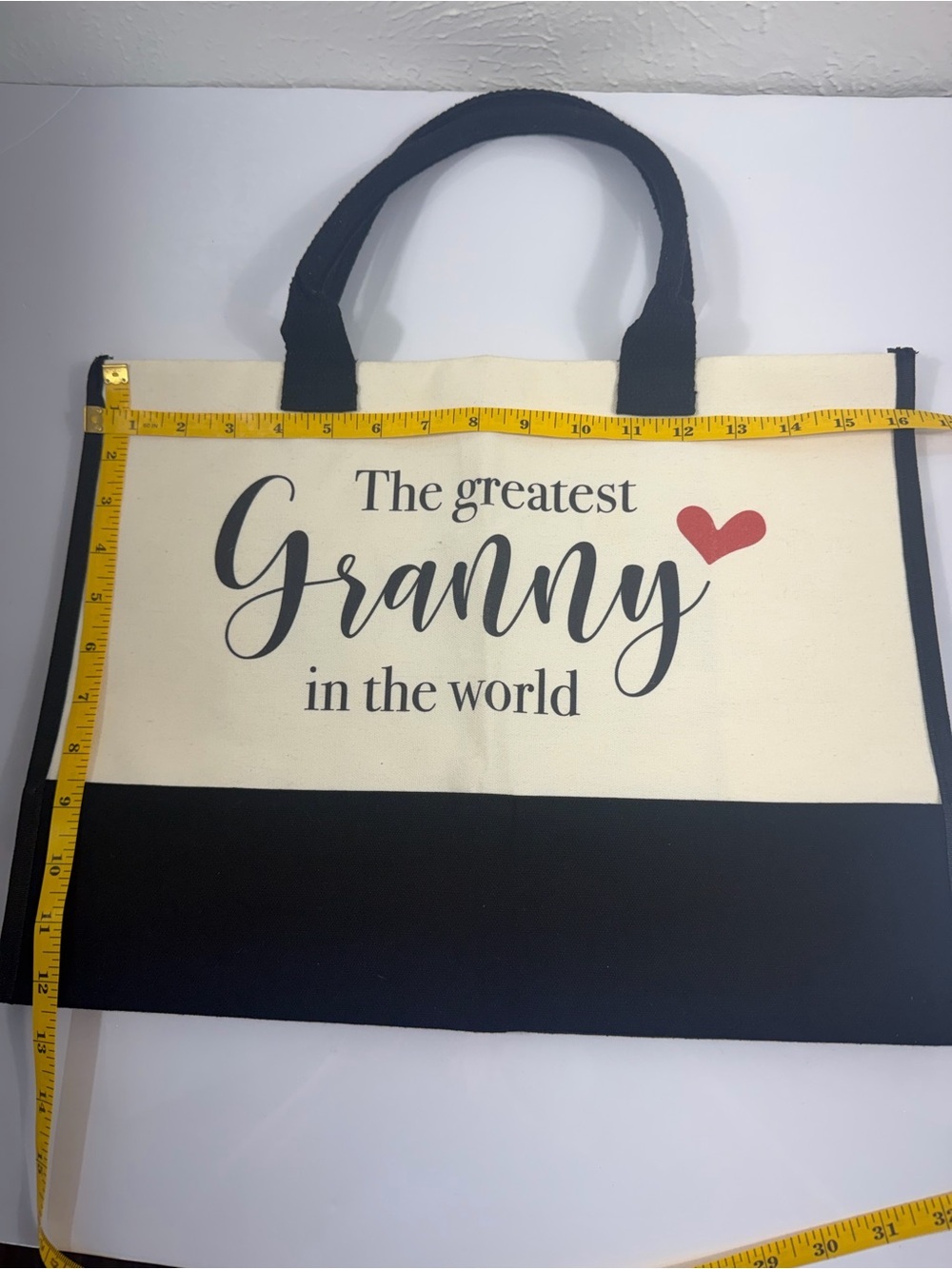 The Greatest Granny in the World Reusable Tote Bag - Picture 2 of 5
